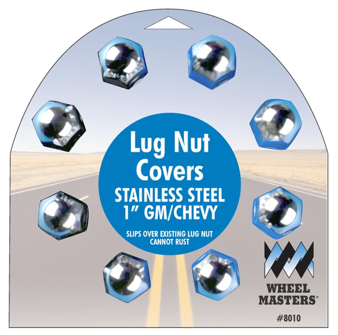Lug Nut Covers GM/Chevy 1", 8 pk 8010