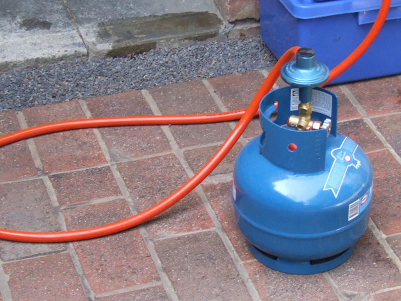 portable gas water heater for hot showers when camping