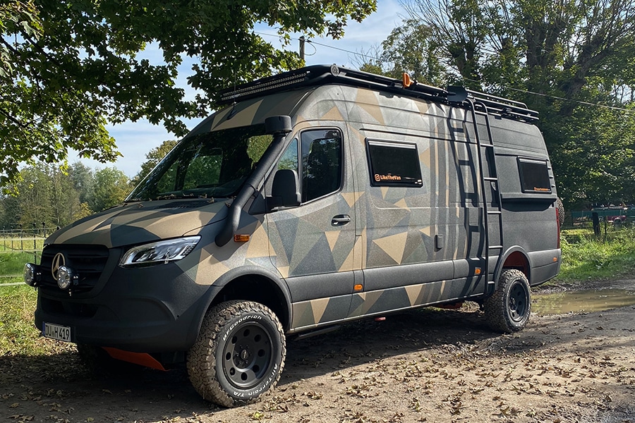 Camper mit RaptorLack lackieren CamperVans Magazin