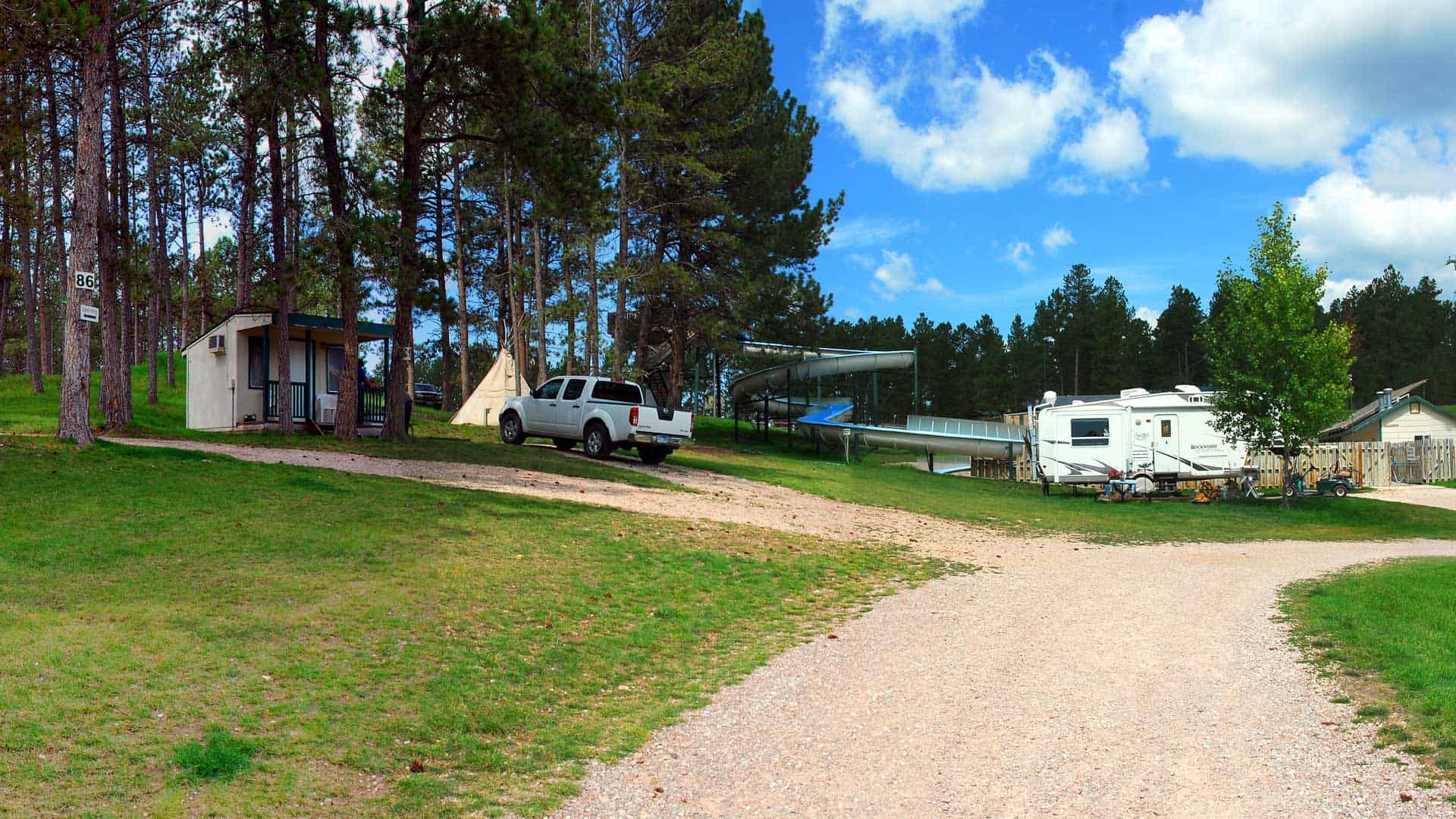 Beaver Lake Campground in Custer South Dakota SD
