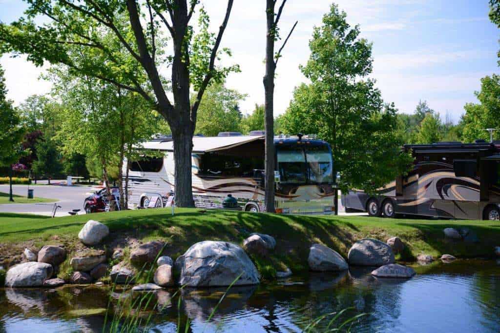 Petoskey Luxury RV Resort Petoskey Michigan MI