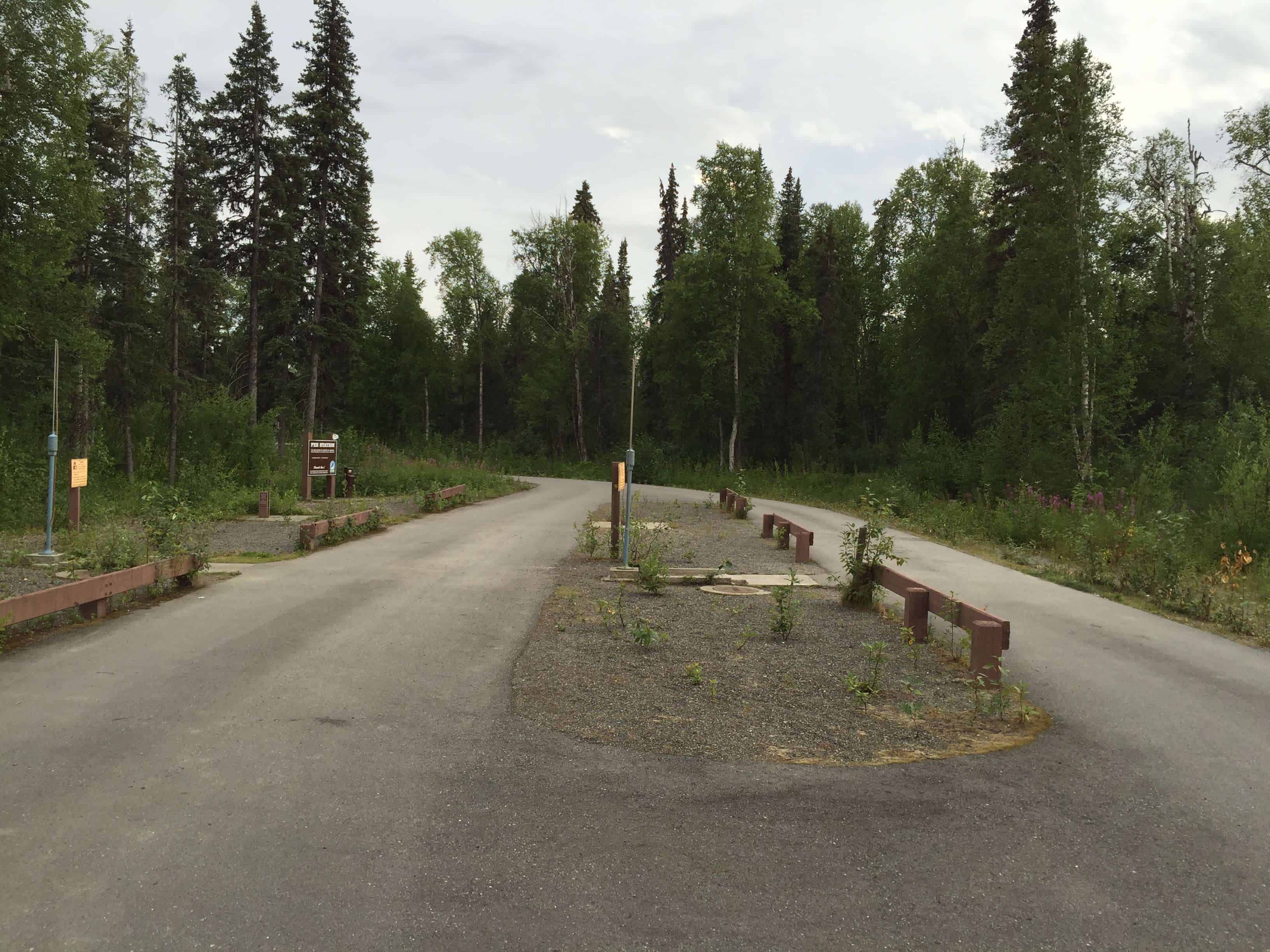 Byers Lake Campground in Trapper Creek Alaska AK