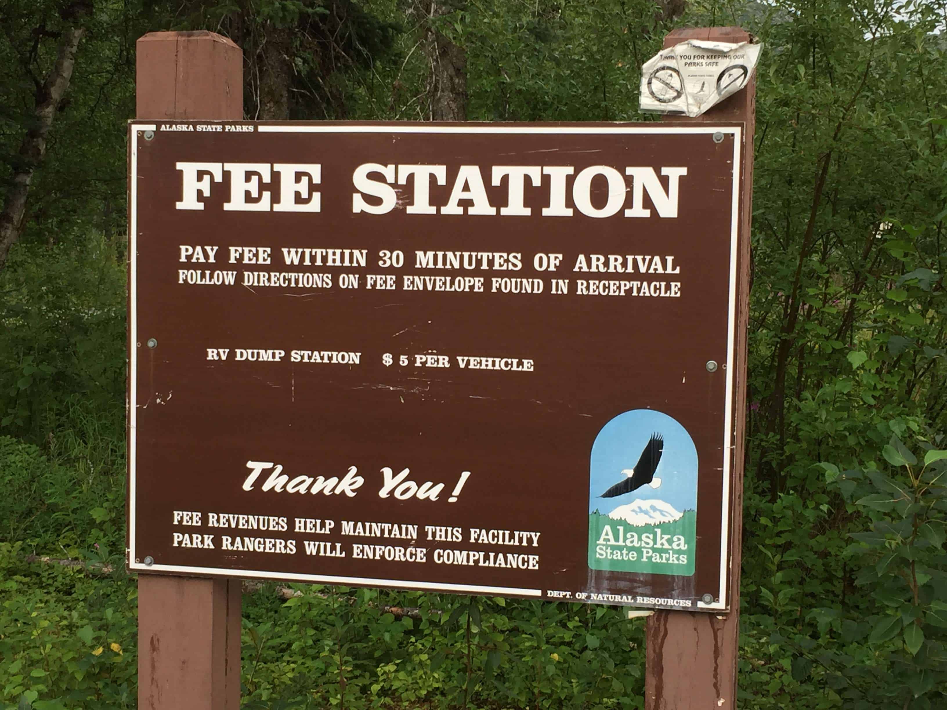 Byers Lake Campground in Trapper Creek Alaska AK