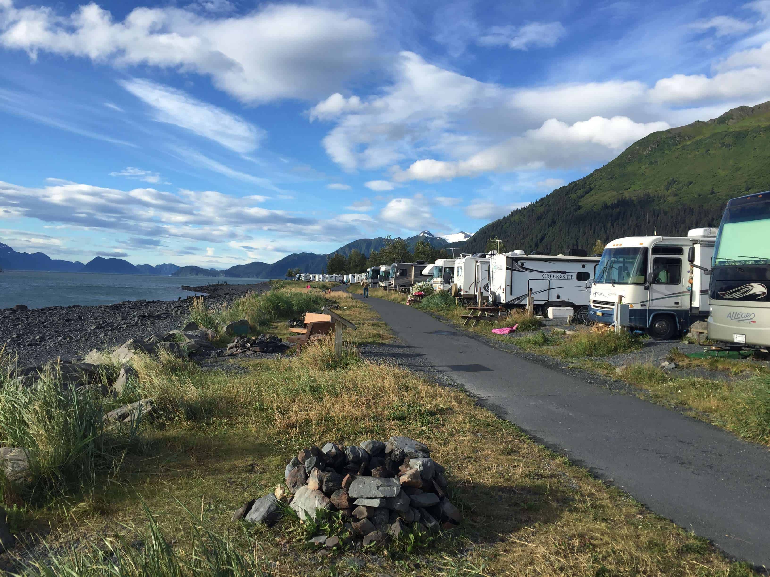 Waterfront Park in Seward Alaska AK