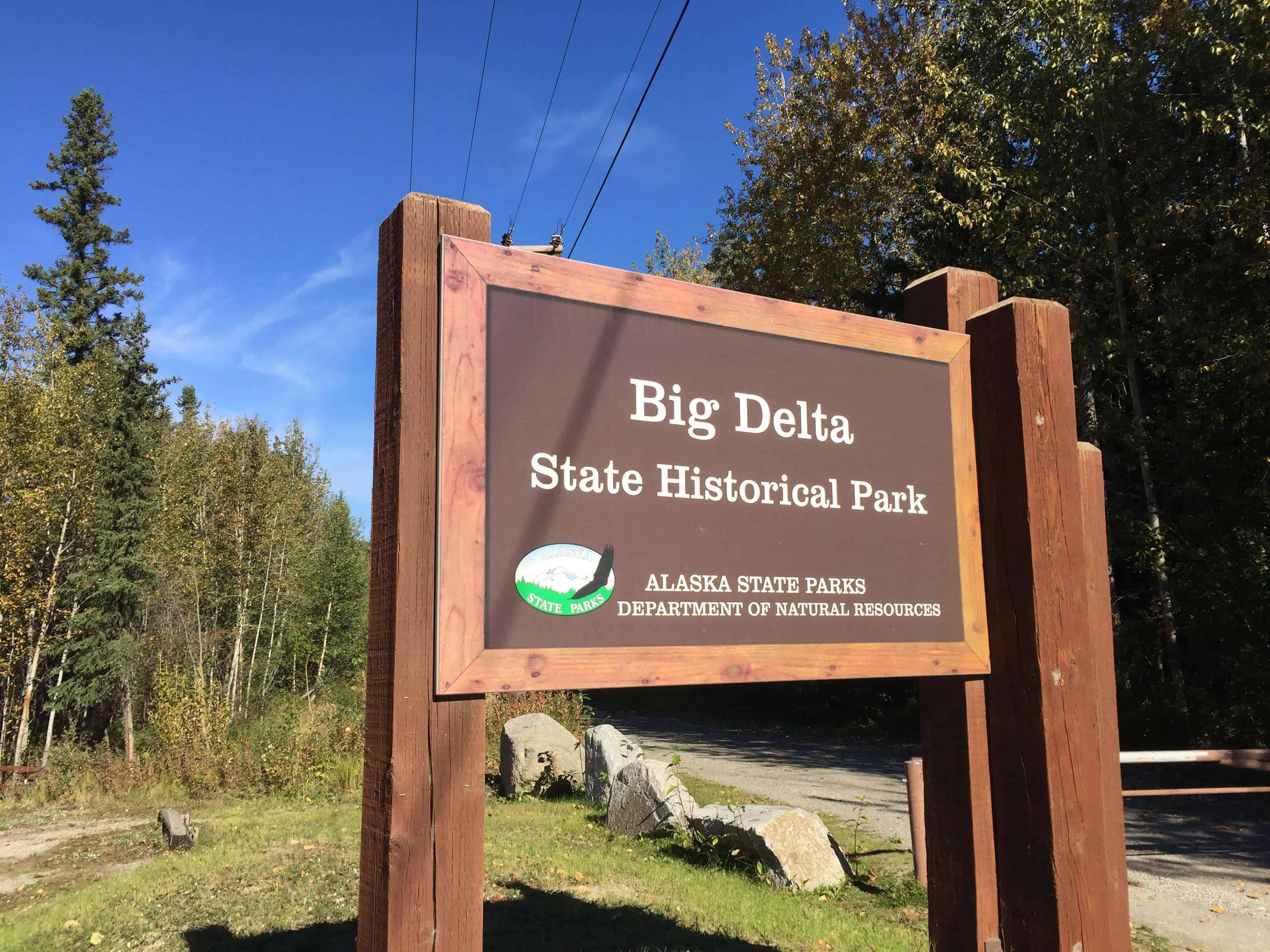 Big Delta State Historical Park in Delta Junction Alaska AK