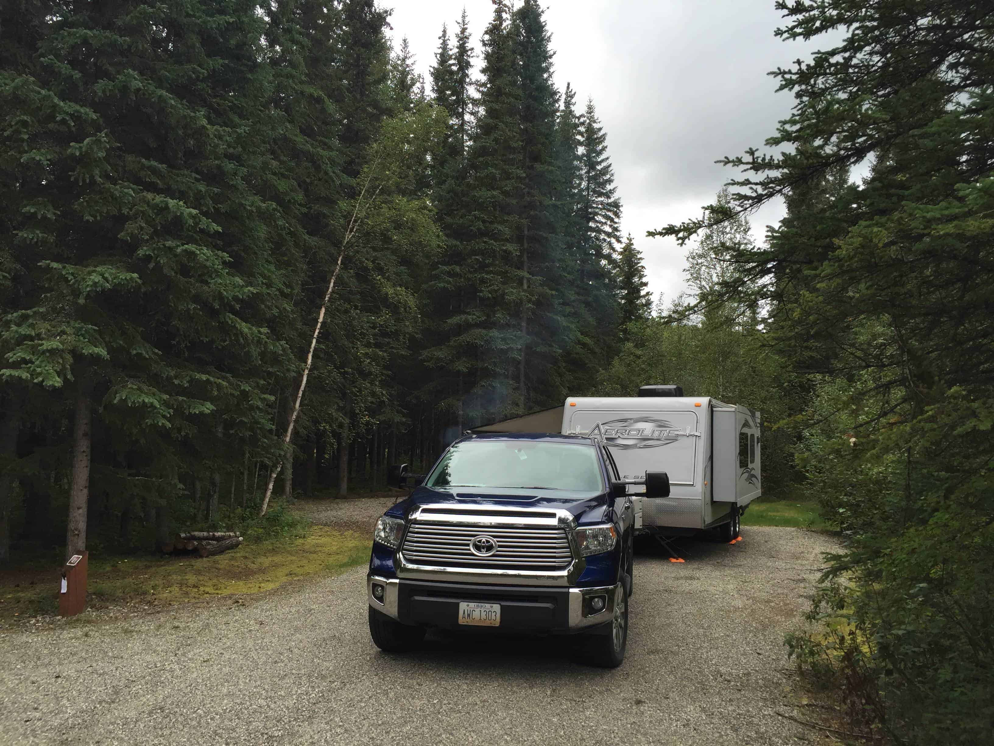 Chena River State Recreation Area Campgrounds Fairbanks Alaska AK