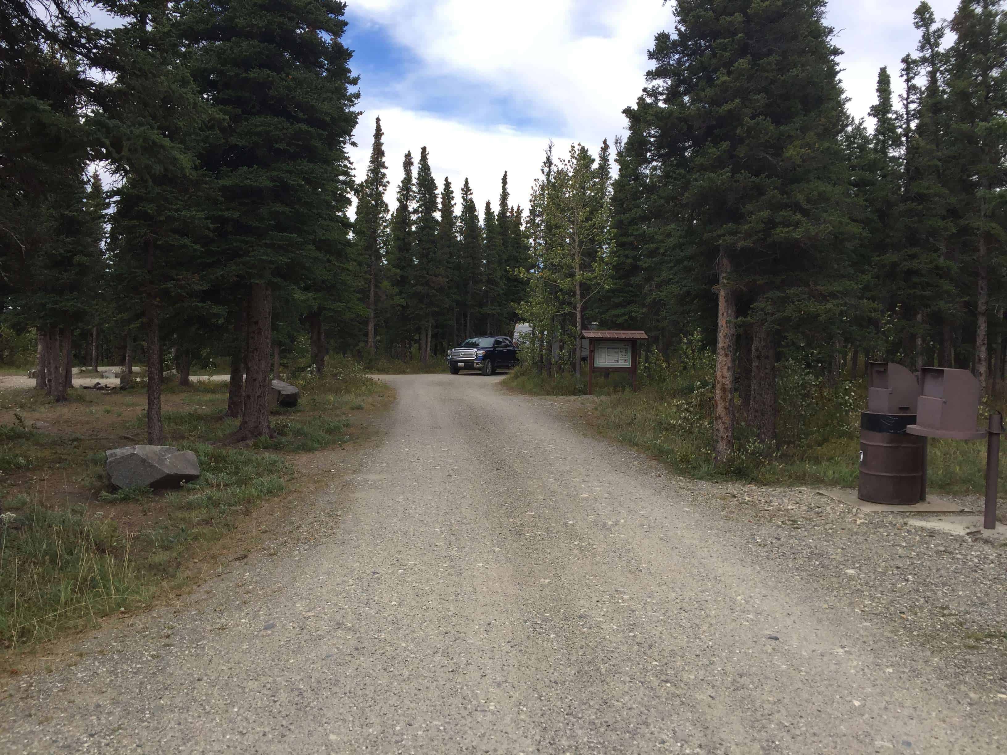 Donnelly Creek State Recreation Site in Delta Junction Alaska AK