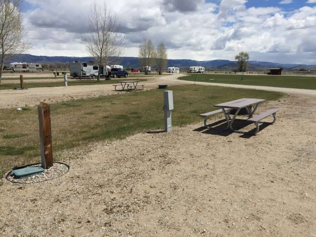 Highline Trail RV Park Pinedale, Wyoming RV Park Campground