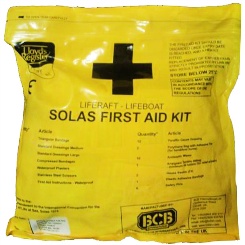 BCB Adventure SOLAS Liferaft / Lifeboat First Aid Kit CampingWorld.co.uk