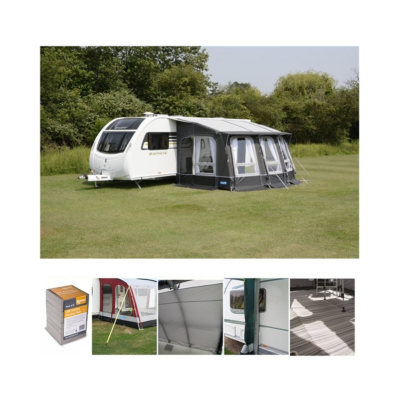 Kampa Dometic Ace AIR Pro 400 All Season Caravan Awning Package Deal