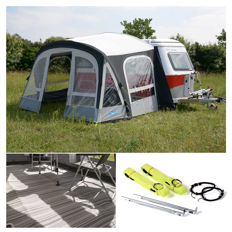Kampa Dometic Pop Pro Air 365 Caravan Awning Package Deal 2020