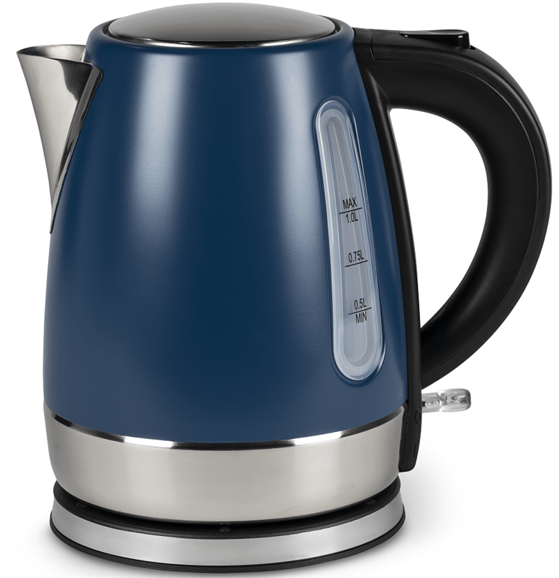 Kampa Cascade Electric Kettle Midnight CampingWorld.co.uk