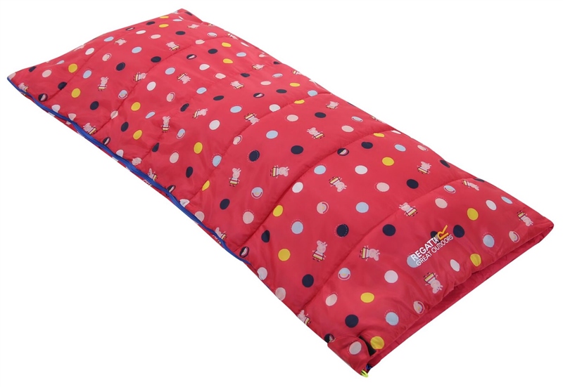 Regatta Peppa Pig Peppa Polka Sleeping Bag CampingWorld.co.uk