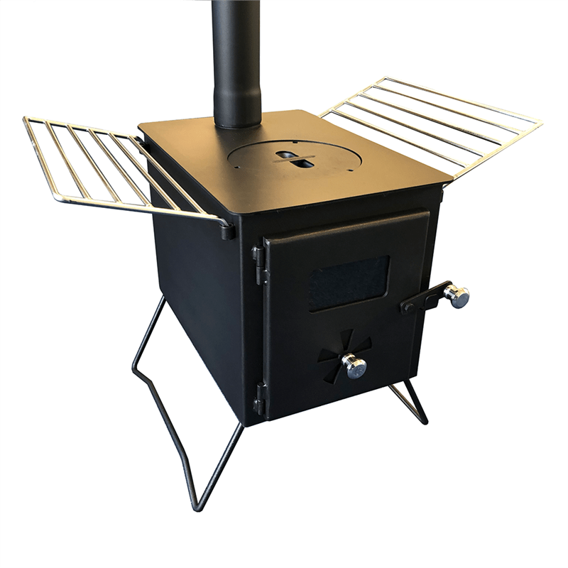Nordic Flame Deluxe Wood Burning Tent Stove CampingWorld.co.uk