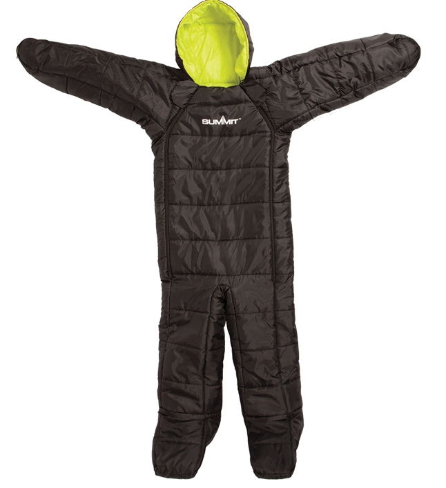 Summit Black Onesie Sleeping Bag CampingWorld.co.uk
