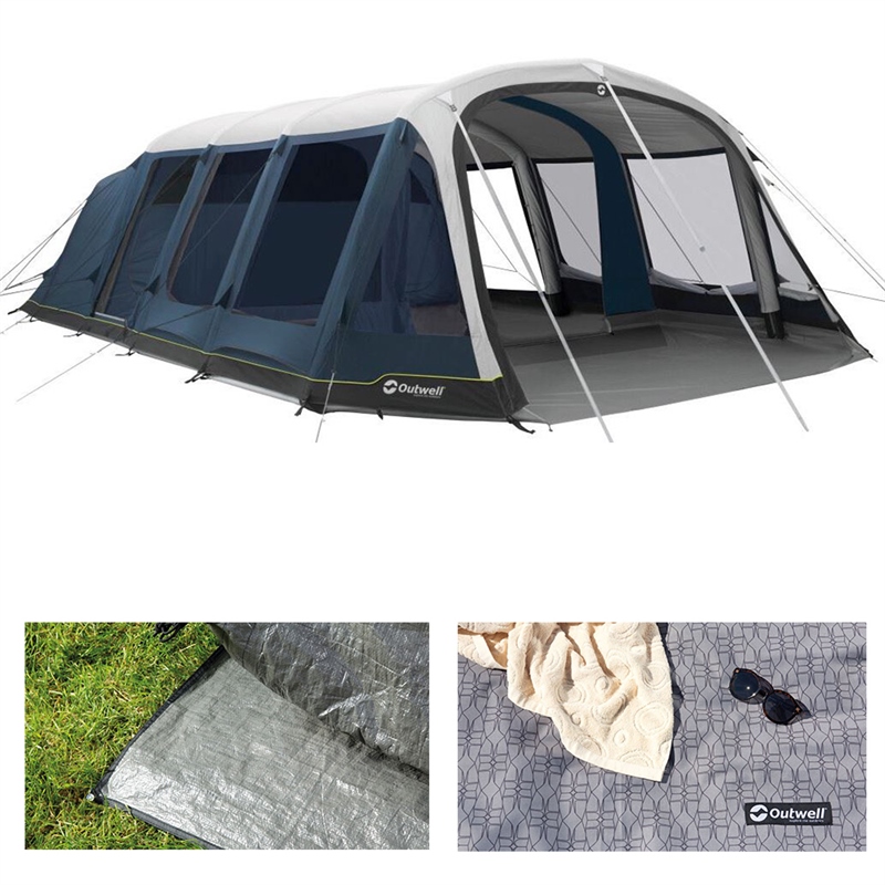 Outwell Wood Lake 7ATC Air Tent Package Deal 2023 CampingWorld.co.uk