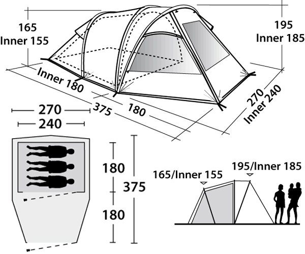 Outwell Nevada S Tent Spares CampingWorld.co.uk