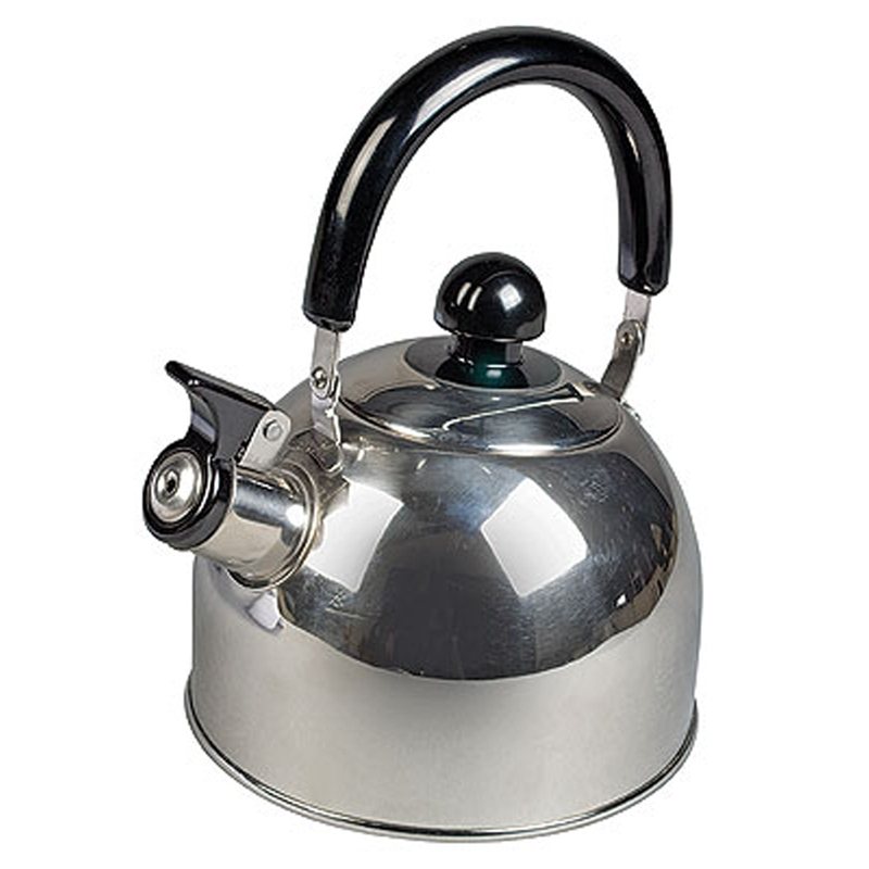 Kampa Dometic Polly Stainless Steel Whistling Kettle CampingWorld.co.uk