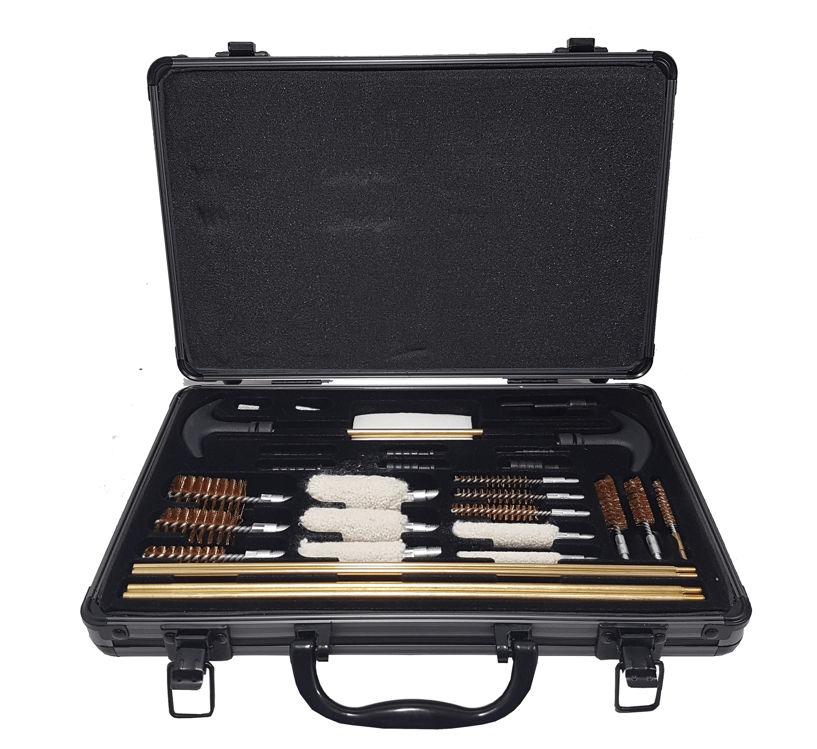The quality of the Outers 32 Piece Universal Aluminium Gun Care Kit is