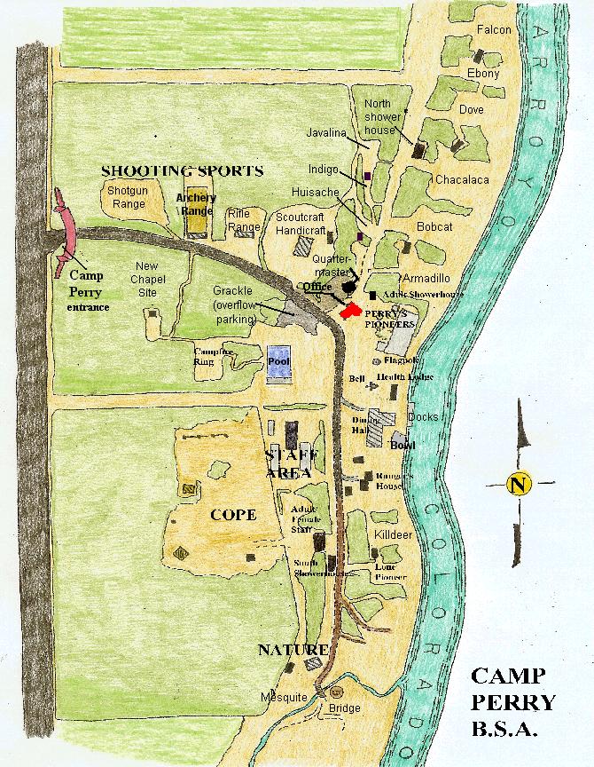 Camp Perry Texas Maps