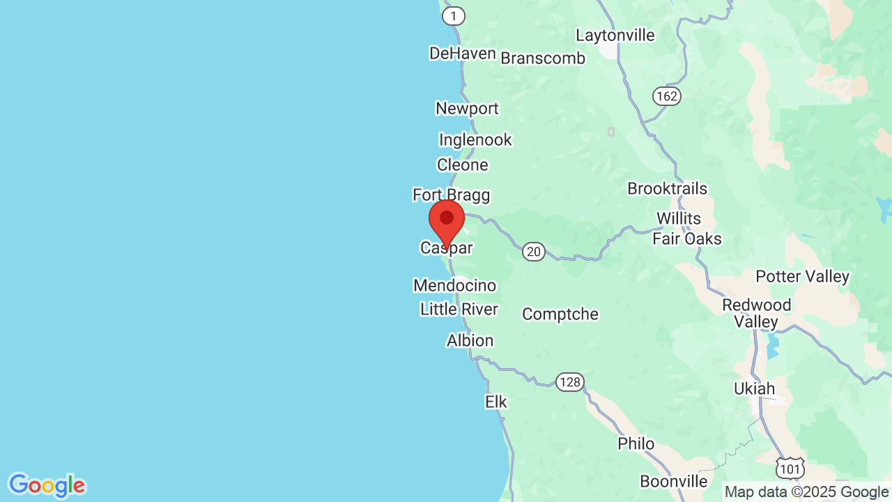 Caspar Beach RV Park Campground Campsite Photos