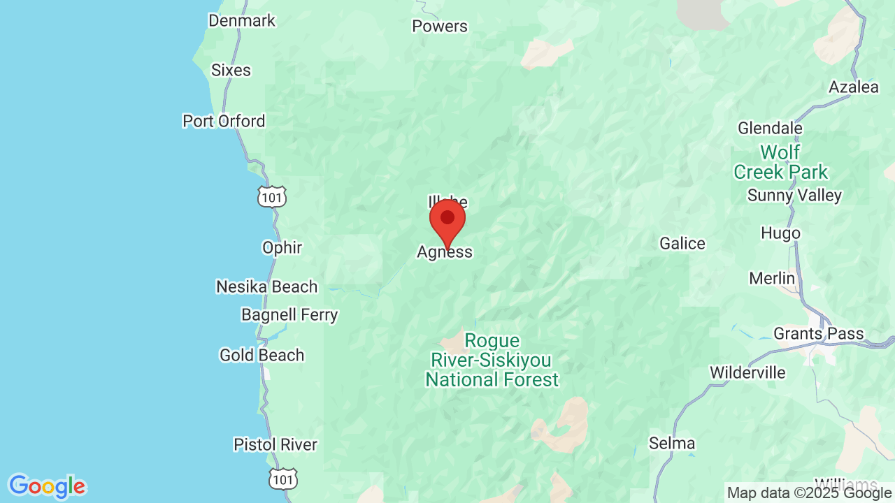 Agness Rogue River RV Park Campsite Photos