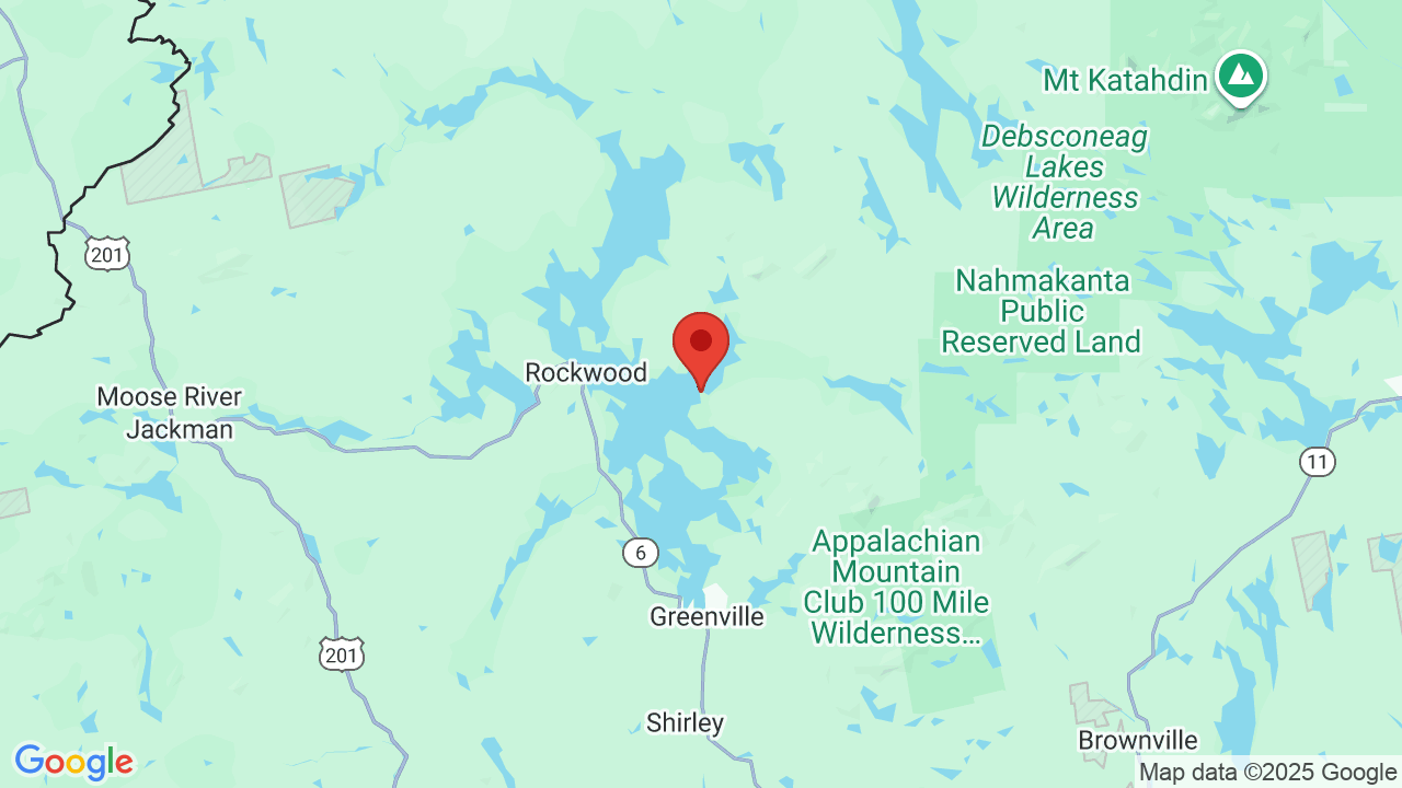 Casey's Spencer Bay Camps on Moosehead Lake Campsite Photos