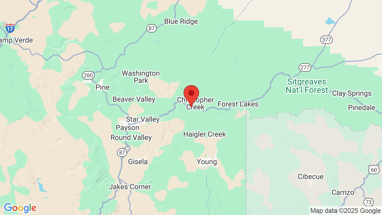 Christopher Creek Campsite Photos, Camping Info & Reservations