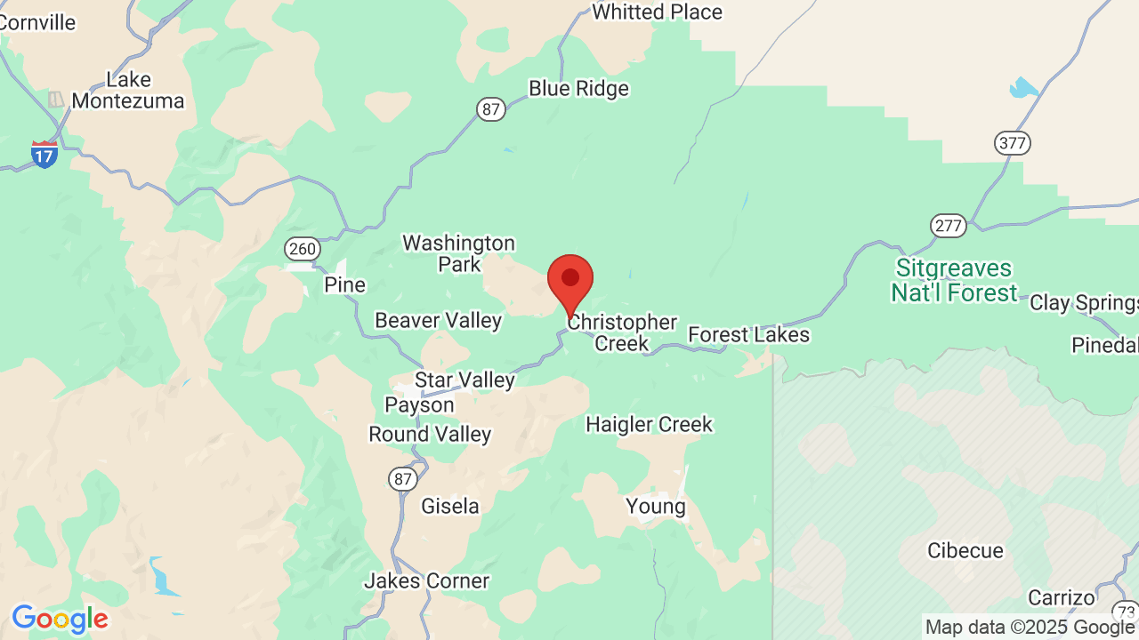 Upper Tonto Creek Campsite Photos and Campground Information