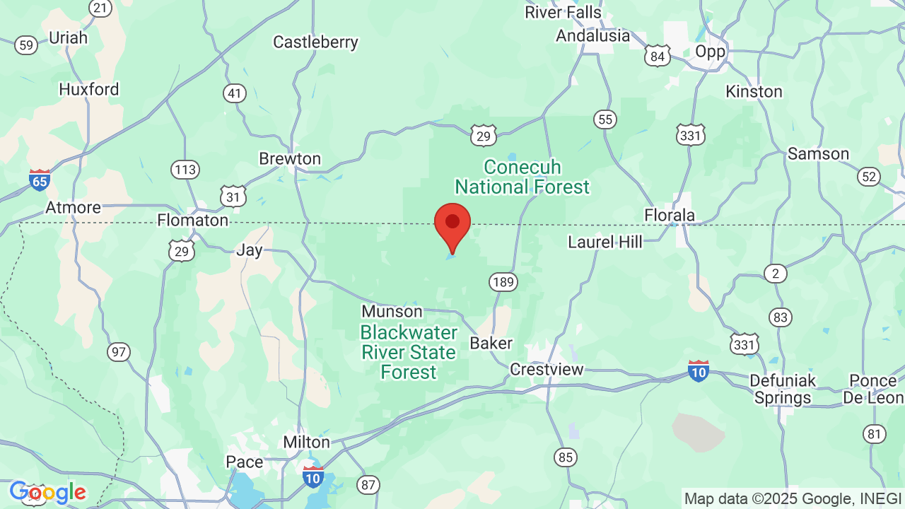 Hurricane Lake North Youth Group Camp Black Water River State Forest