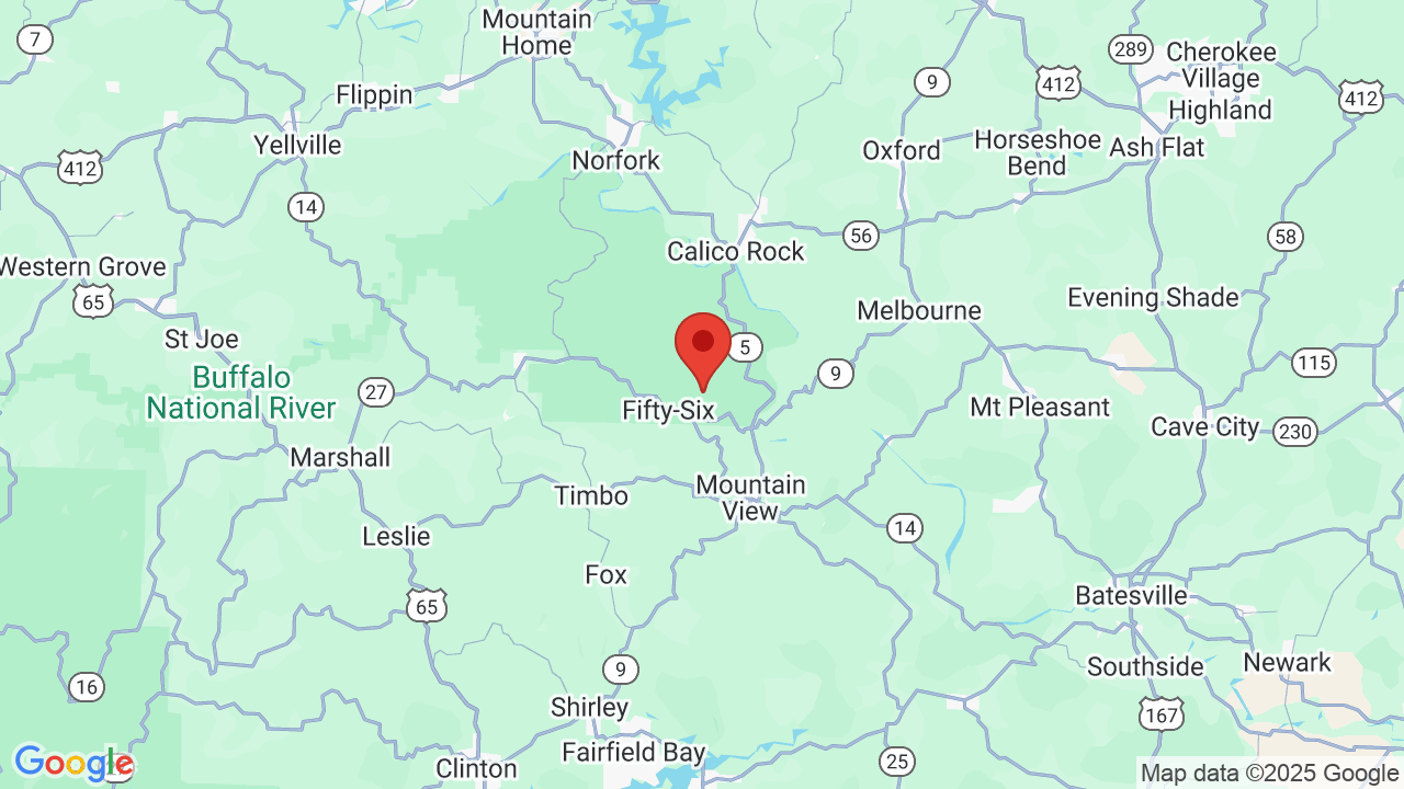 Blanchard Springs Campsite Photos