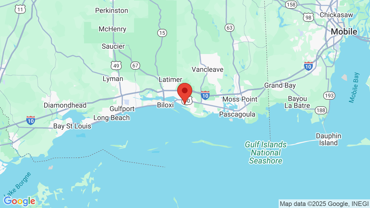 Dauphin Island Campground Map