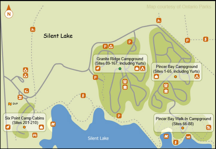Silent Lake Ontario Parks Camping