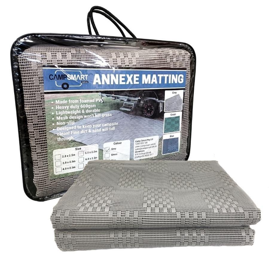 5m GREY Foam Annex Matting (600gsm) for Caravans and Camping