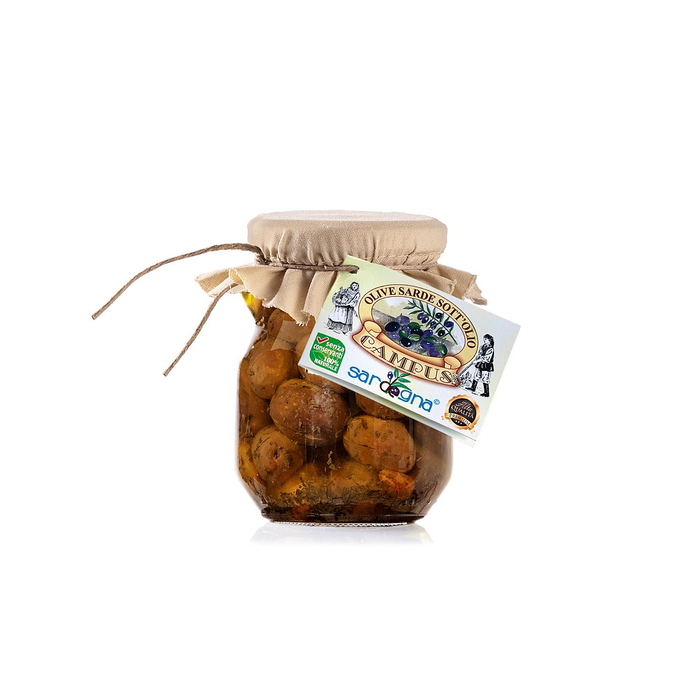 Olive sarde sott’olio Campus Conserve Alimentari