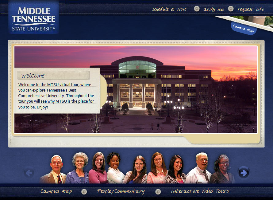 The Middle Tennessee State University Virtual Tour & PhotoRealistic 3D