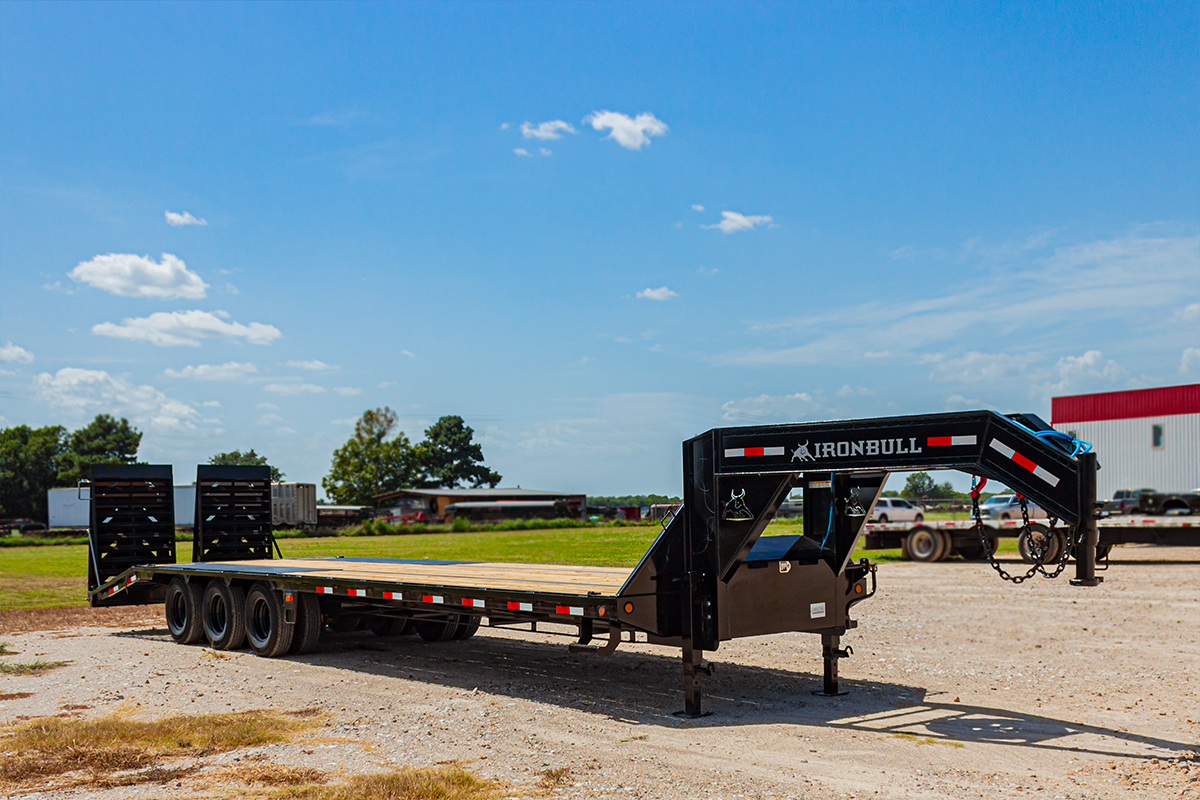 Iron Bull Low Pro Gooseneck Trailers Gooseneck Trailers