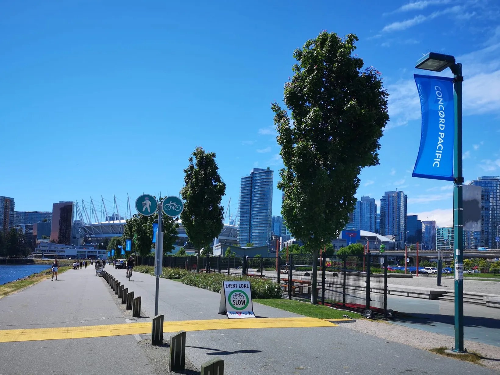 Concord Pacific, Light Pole Flags CanDesign