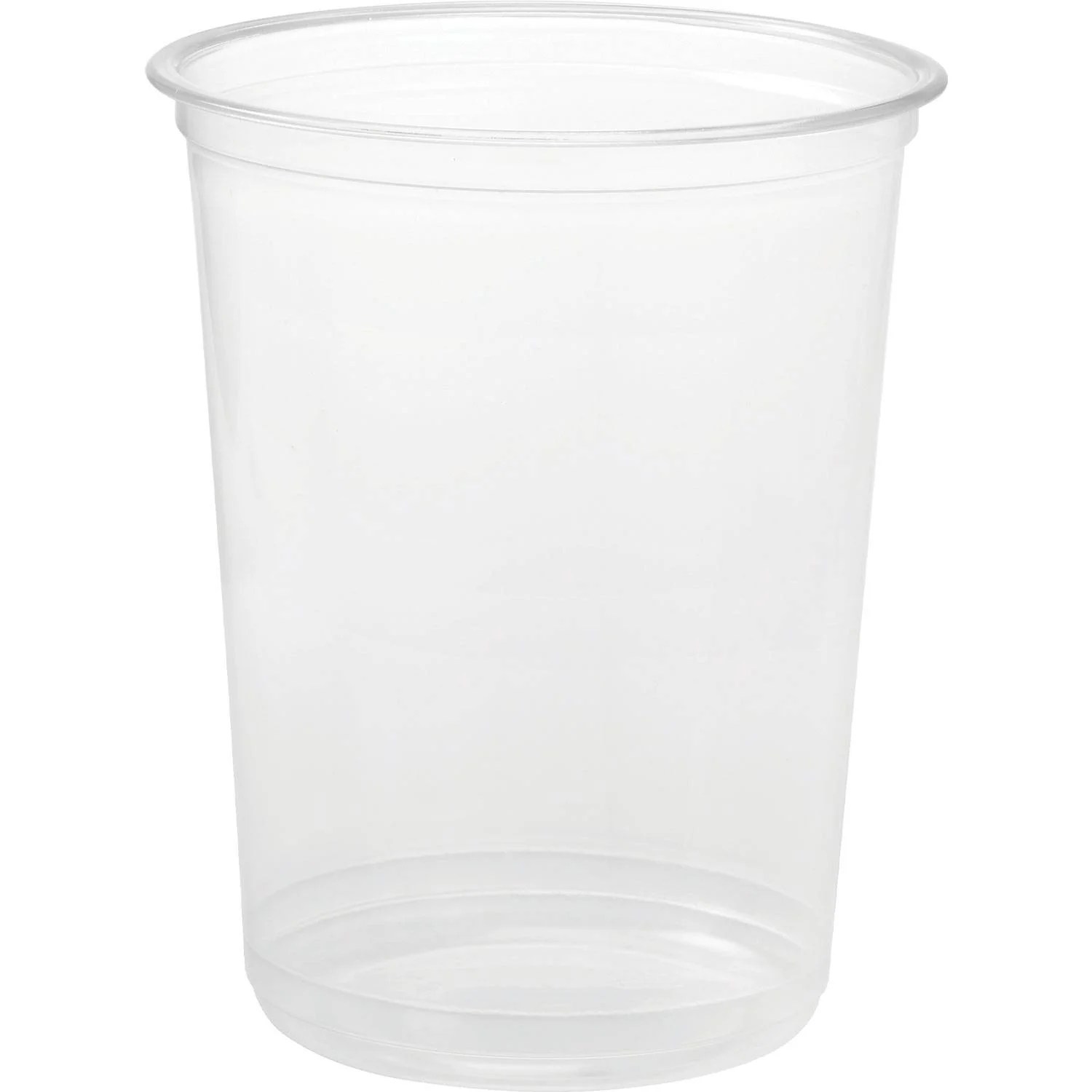 32oz PET Round Deli Container (500/CS) Canada Brown