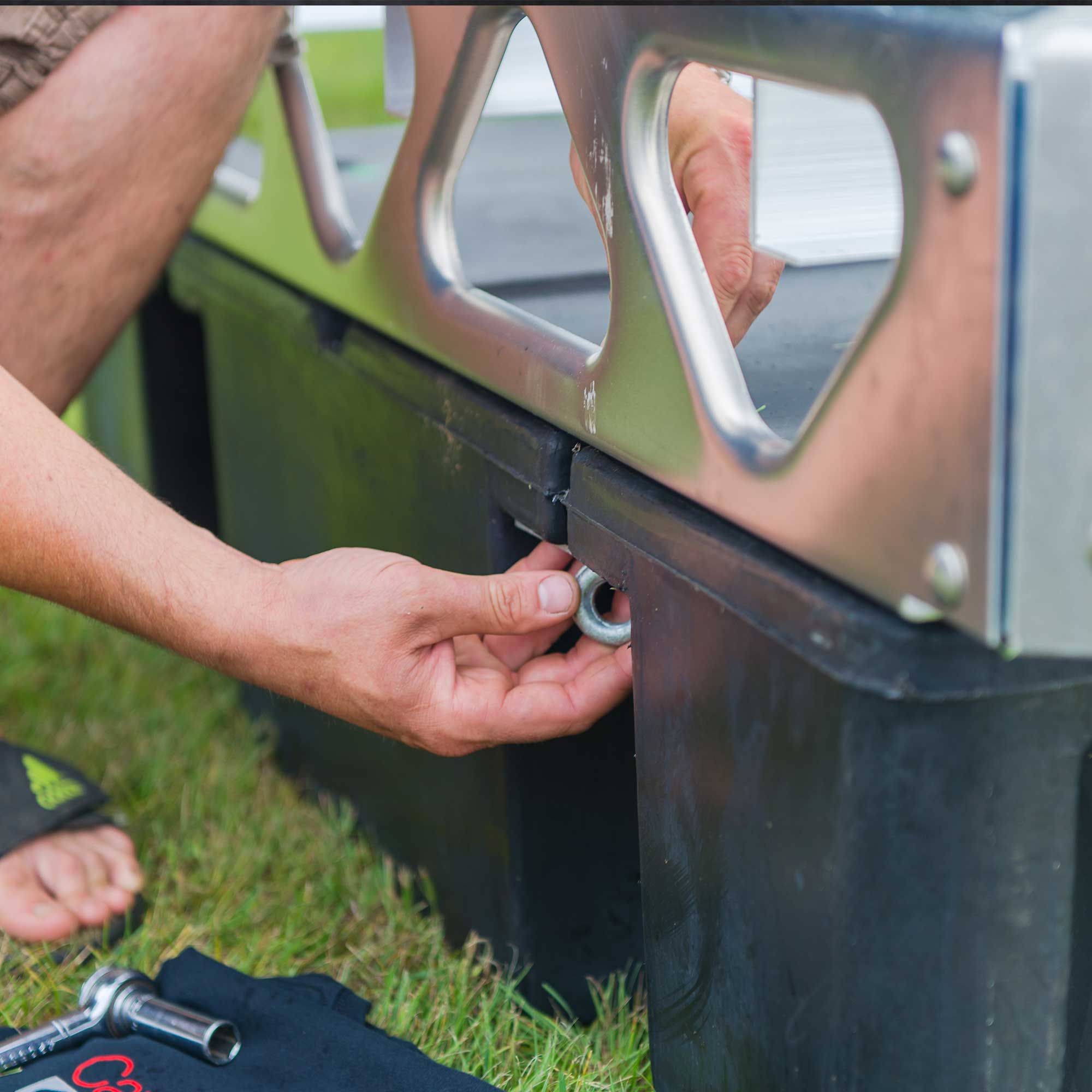 Eagle Floats™ 400 lbs Foam Filled Dock Floats CanadaDocks