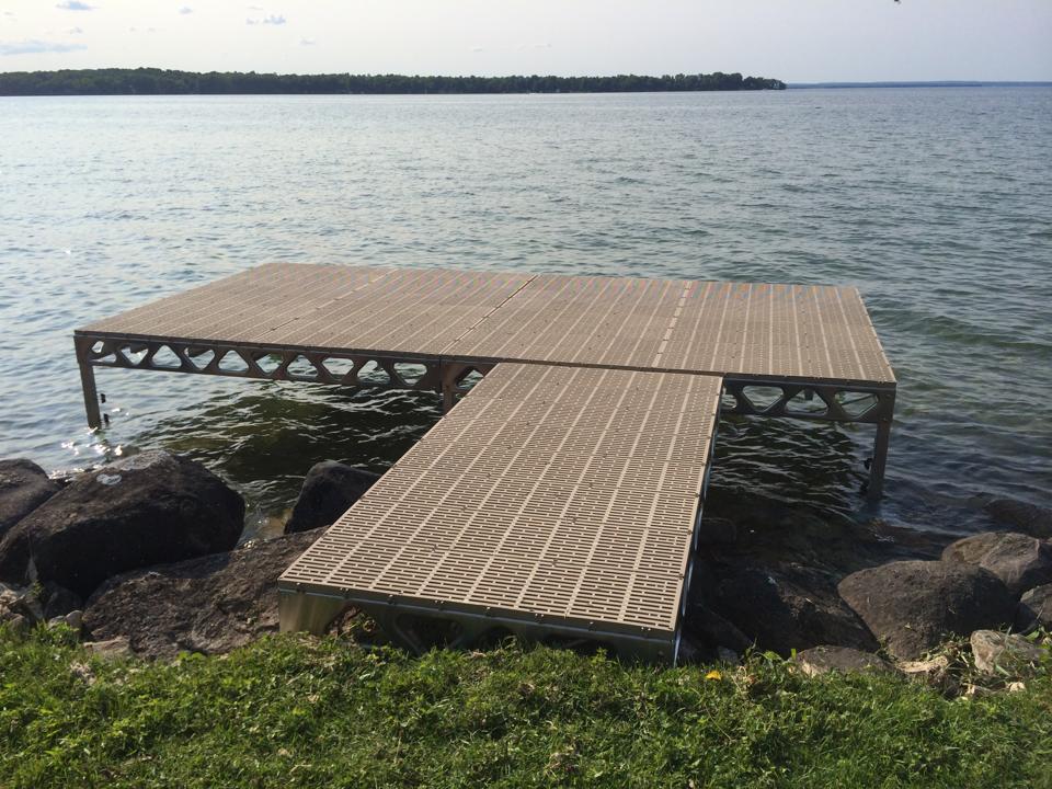 Aluminum Docks Standing Docks Floating Docks, built in Canada!