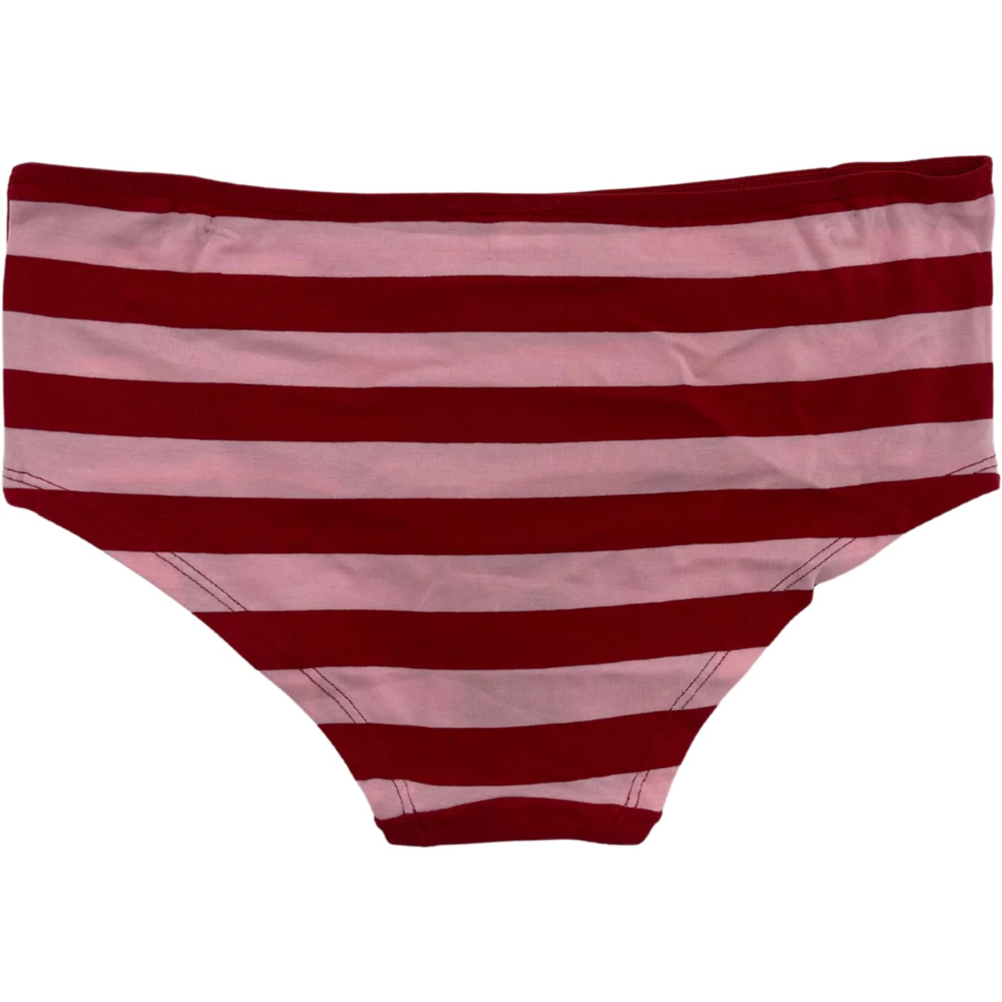 NHL Edmonton Oilers Women’s 2 Pack of Boycut Underwear / Red & Grey