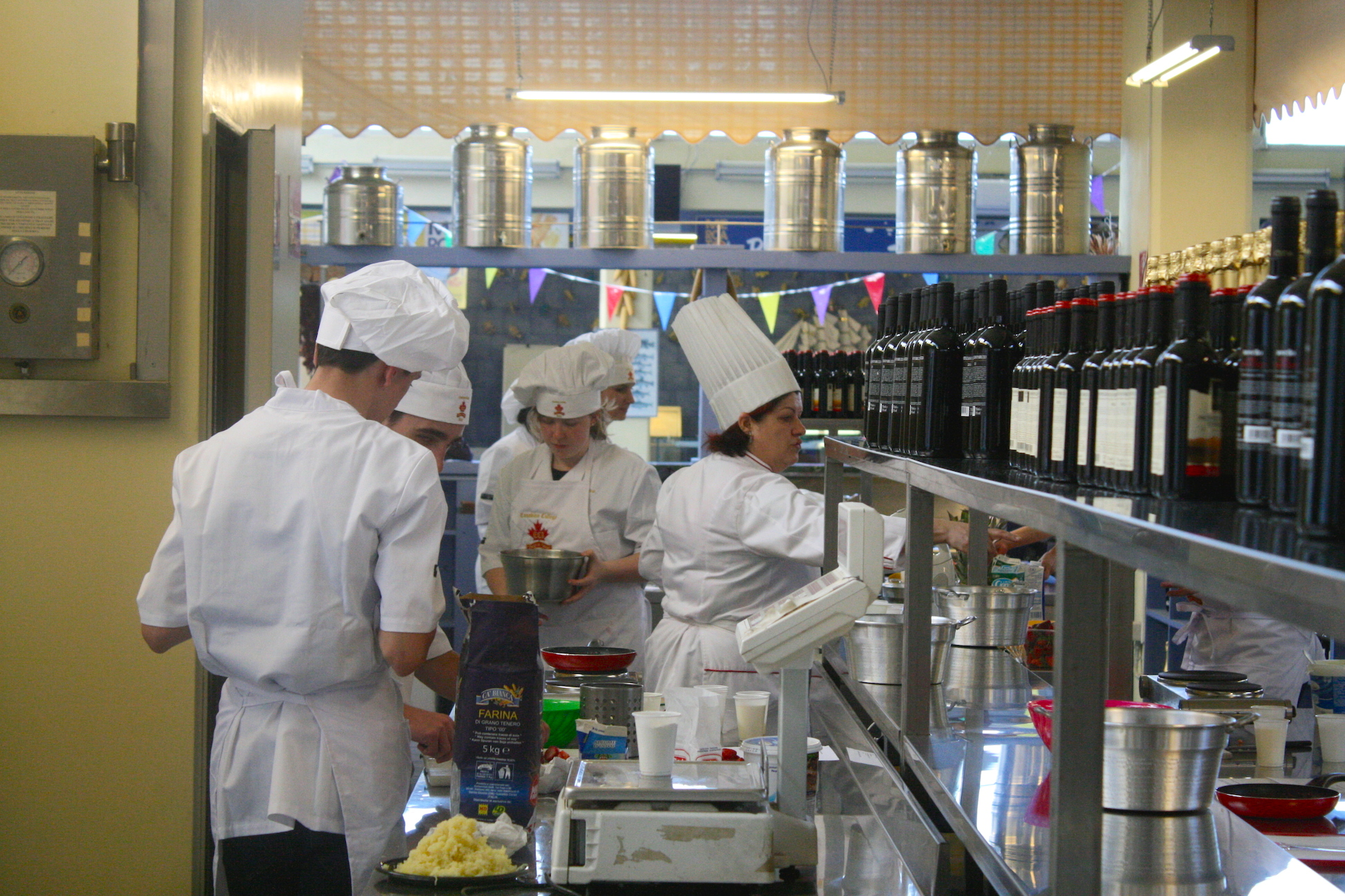 Our First Cooking Class Detail Canadian College Italy