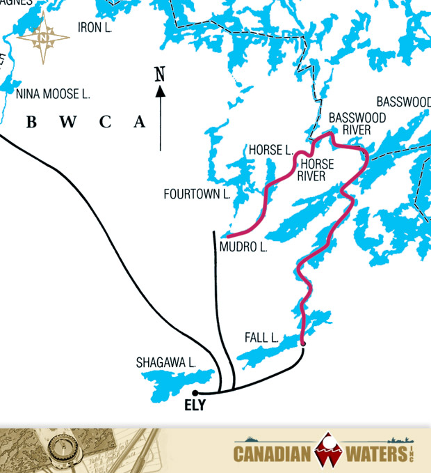 Boundary Waters Canoe Routes Map at Howard Merriman blog