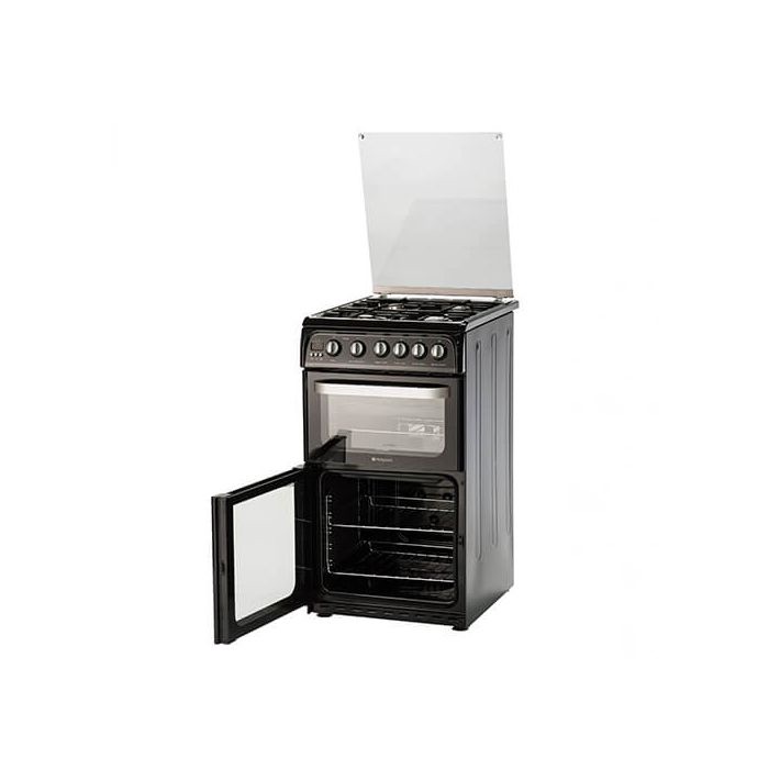 Belling FS50GTCL 50cm Twin Cavity 4 Burners Gas Cooker with LPG Option