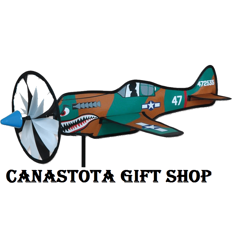 Catalog for Airplane Wind Spinners featured at The Best of Canastota Gift Shop by Windgarden