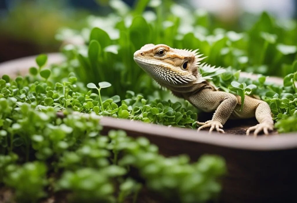 Can Bearded Dragons Eat Microgreens? A Comprehensive Guide