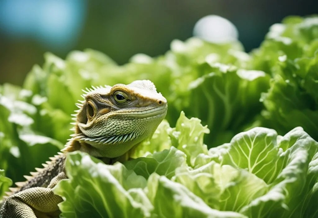 Can Bearded Dragons Eat Iceberg Lettuce?