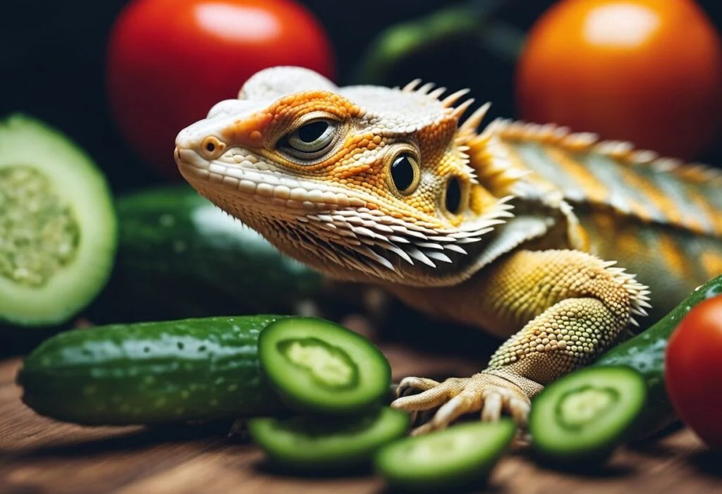 Can Bearded Dragons Eat Tomatoes and Cucumber?