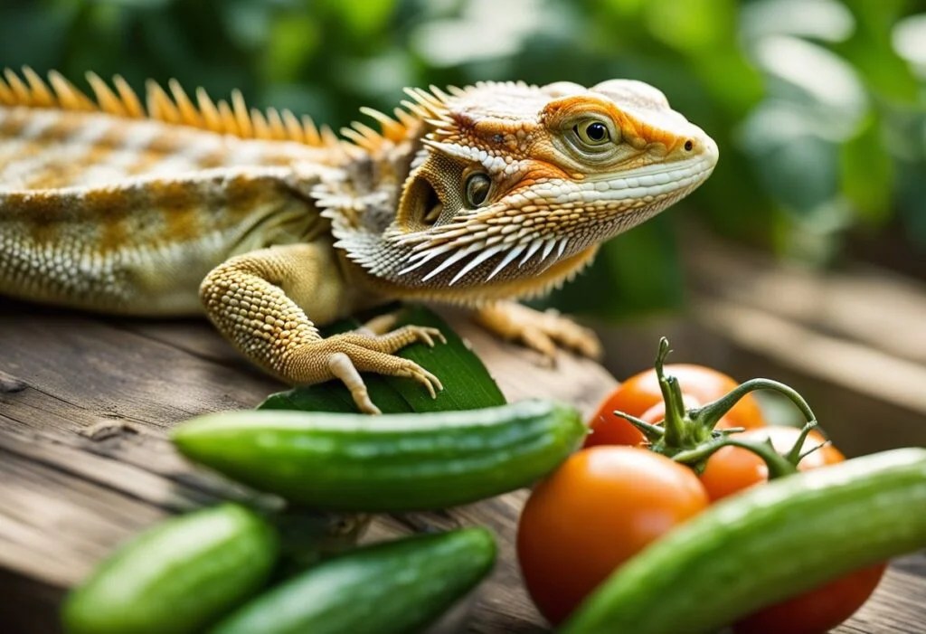 Can Bearded Dragons Eat Tomatoes and Cucumber?
